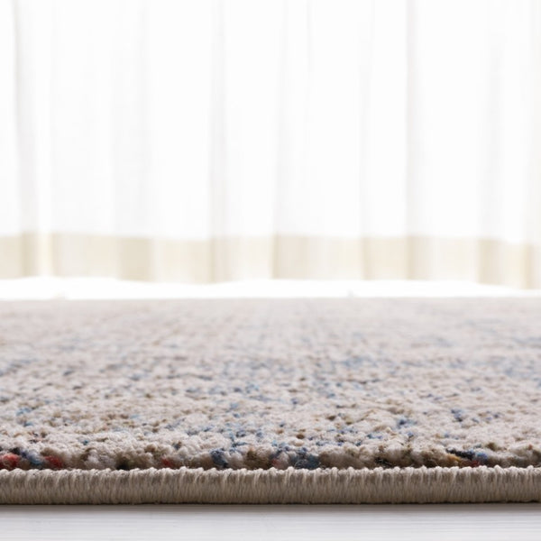 Safavieh Lauren Ralph Transitional Area Rug Power Loomed Turkey Navy Rust Polyester Blend 6'-0" x 9'-2" LRL1614N-6