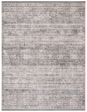 Safavieh Kiliney Power Loomed Solid Ivory Navy Area Rug for Living Room or Bedroom 10'-0" x 14'-0" LRL1620A-10