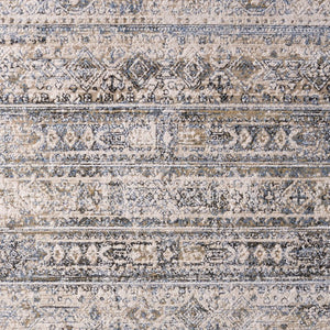 Safavieh Kiliney Power Loomed Solid Ivory Navy Area Rug for Living Room or Bedroom 10'-0" x 14'-0" LRL1620A-10