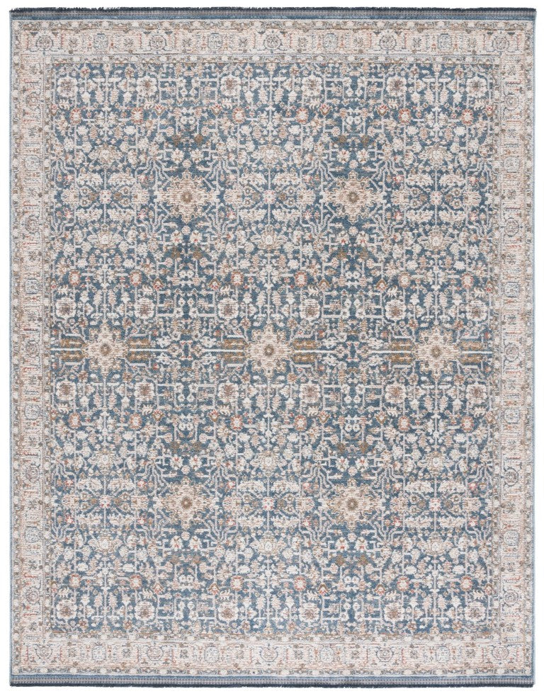Safavieh Lrl Turkish Power Loomed Area Rug in Light Blue Ivory Traditional Pattern LRL1622L-8