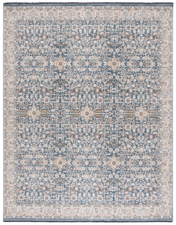 Safavieh Lrl Turkish Power Loomed Area Rug in Light Blue Ivory Traditional Pattern LRL1622L-8