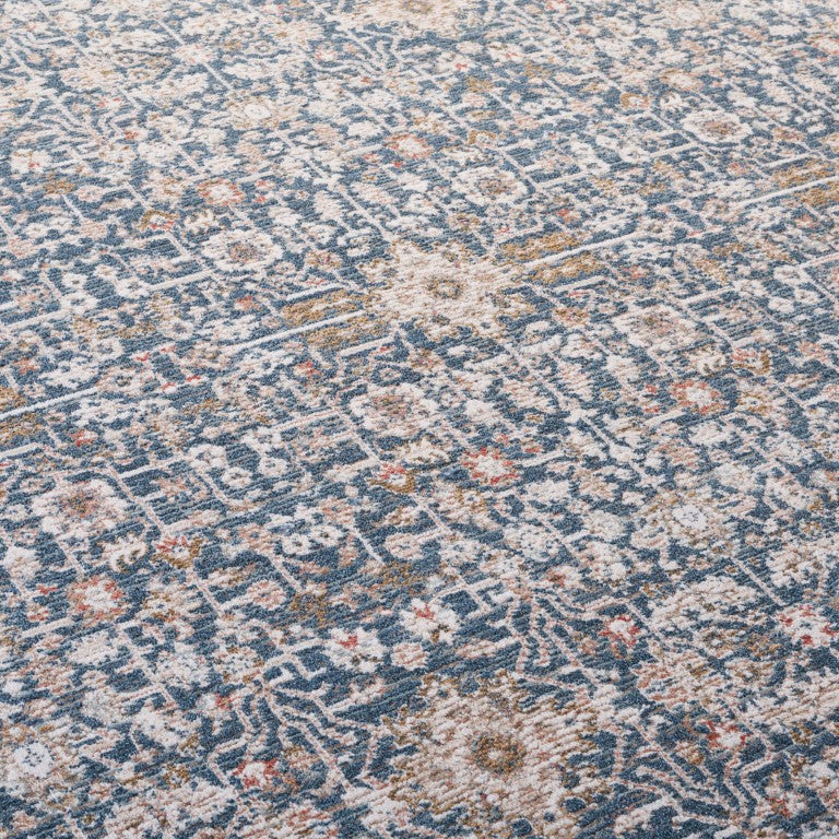 Safavieh Lrl Turkish Power Loomed Area Rug in Light Blue Ivory Traditional Pattern LRL1622L-8
