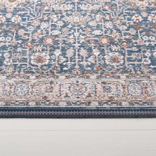 Safavieh Lrl Turkish Power Loomed Area Rug in Light Blue Ivory Traditional Pattern LRL1622L-8