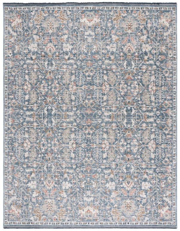 Safavieh Lrl Crafton Power Loomed Turkish Area Rug in Soft Blue Ivory for Living Spaces LRL1624N-8