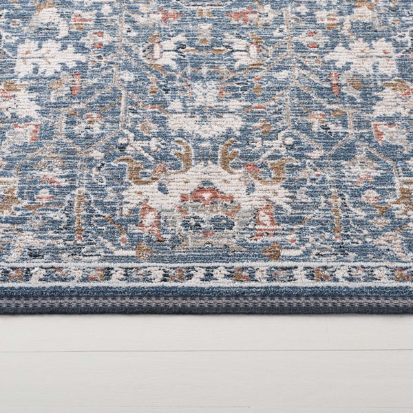 Safavieh Lrl Crafton Power Loomed Turkish Area Rug in Soft Blue Ivory for Living Spaces LRL1624N-8