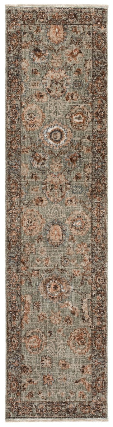 Safavieh Lauren Ralph Solid Low Pile Runner Rug in Earthy Tones for Hallways and Entryways LRL1634Y-28