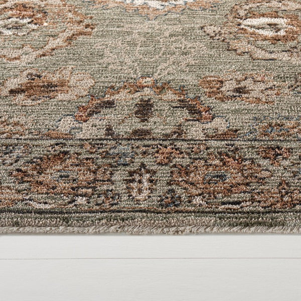 Safavieh Lauren Ralph Solid Low Pile Runner Rug in Earthy Tones for Hallways and Entryways LRL1634Y-28
