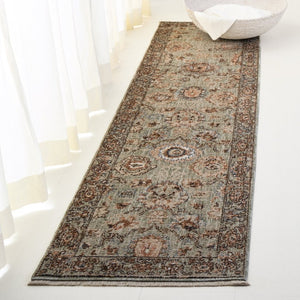 Safavieh Lauren Ralph Solid Low Pile Runner Rug in Earthy Tones for Hallways and Entryways LRL1634Y-28