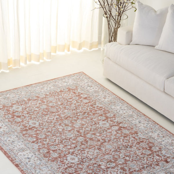 Safavieh Lrl Oriental Runner Rug Power Loomed in Turkey with Rich Polyester Pile for Hallways 5'-3" x 7'-6" LRL1751P-5
