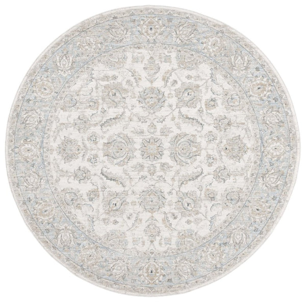 Safavieh Lrl Palmerston Power Loomed Polyester Area Rug for Living and Dining Rooms 6'-7" x 6'-7" (Round) LRL1753A-7R