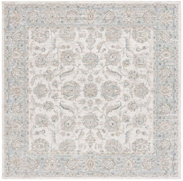 Safavieh Lrl Palmerston Power Loomed Polyester Area Rug for Living and Dining Rooms 6'-7" x 6'-7" (Square) LRL1753A-7SQ