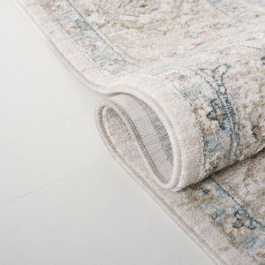 Safavieh Lrl Palmerston Power Loomed Polyester Area Rug Neutral Ivory Grey Transitional Large LRL1753F-10