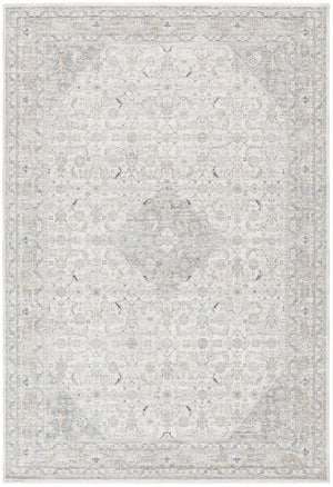 Safavieh Lrl Traditional Ivory Blue Polyester Area Rug for Living Room Bedroom Dining 5'-3" x 7'-6" LRL1755A-5