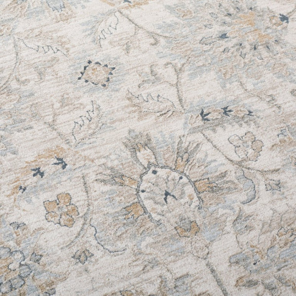 Safavieh Lrl Clarendon Traditional Polyester Area Rug Ivory Gold Formal Living Room Accent 10' x 13' LRL1757A-10