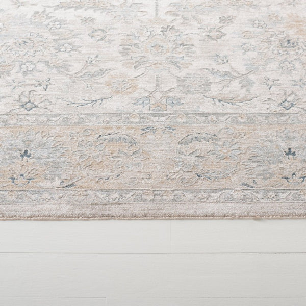 Safavieh Lrl Clarendon Traditional Polyester Area Rug Ivory Gold Formal Living Room Accent 10' x 13' LRL1757A-10