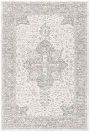 Safavieh Lrl Power-Loomed Polyester Area Rug Turkish Craft Ivory Blue Living Room Accent 5'-3" x 7'-6" LRL1759A-5
