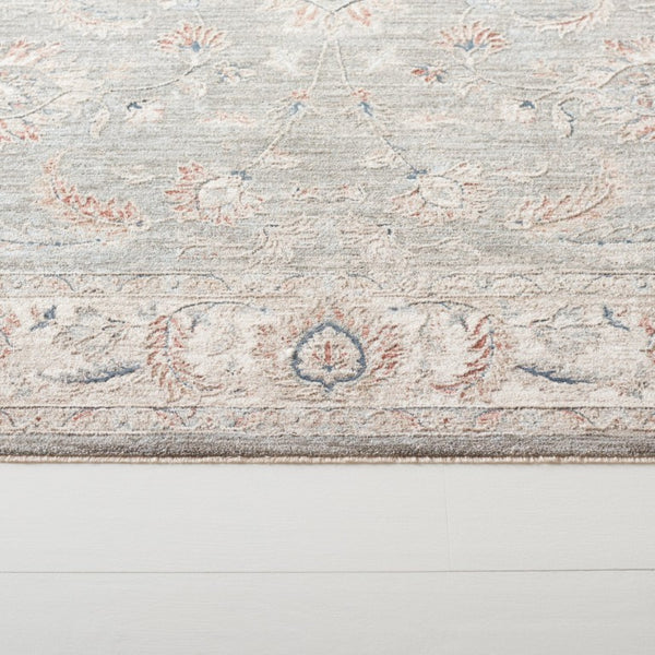 Safavieh Lrl Power Loomed Polyester Area Rug Tonal Grey Tones for Living Bedroom Spaces 10'-0" x 13'-0" LRL1761F-10