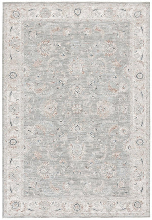 Safavieh Lrl Power Loomed Polyester Area Rug Tonal Grey Tones for Living Bedroom Spaces 5'-3" x 7'-6" LRL1761F-5