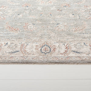 Safavieh Lrl Power Loomed Polyester Area Rug Tonal Grey Tones for Living Bedroom Spaces 8'-0" x 10'-0" LRL1761F-8