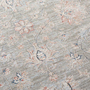 Safavieh Lrl Power Loomed Polyester Area Rug Tonal Grey Tones for Living Bedroom Spaces 9'-0" x 12'-0" LRL1761F-9