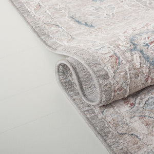 Safavieh Lrl Power Loomed Polyester Area Rug Tonal Grey Tones for Living Bedroom Spaces 9'-0" x 12'-0" LRL1761F-9