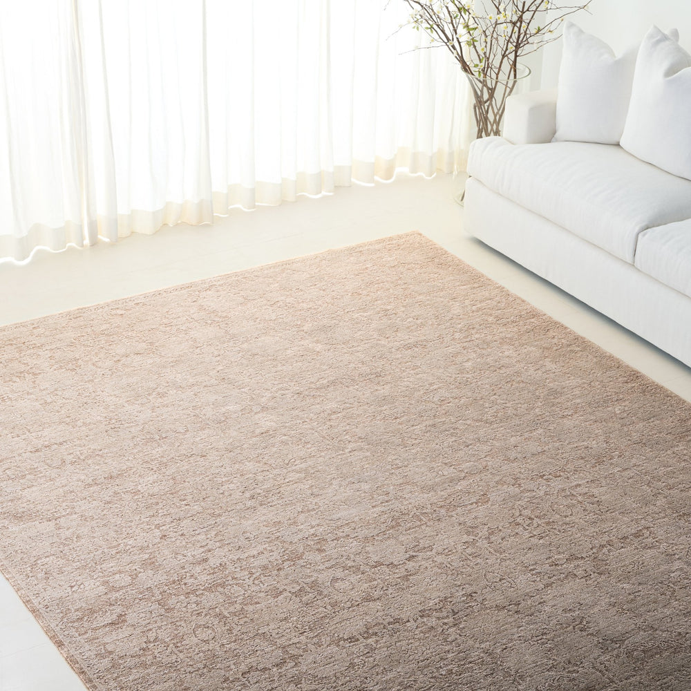 Safavieh Lauren Neutral Beige & Brown 8X10 Low-Profile Area Rug – Power-Loomed Turkey, Durable Polyester Elegance LRL1781T-8