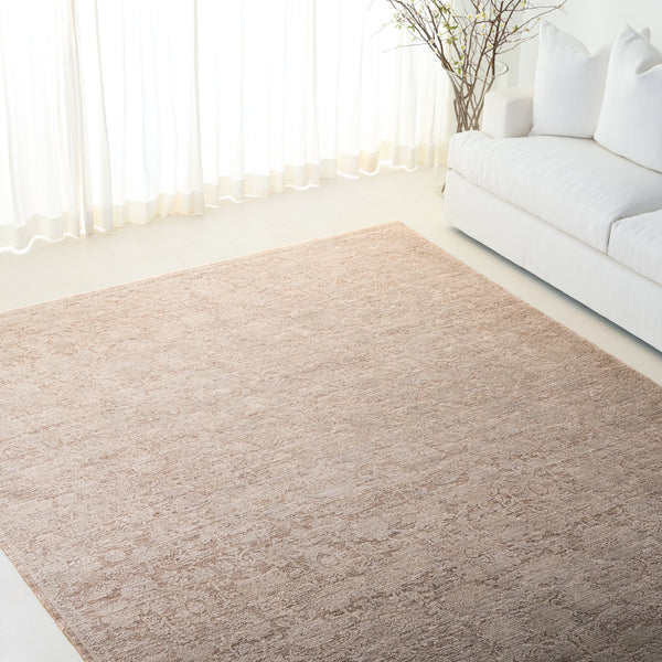 Safavieh Lauren Neutral Beige & Brown 8X10 Low-Profile Area Rug – Power-Loomed Turkey, Durable Polyester Elegance LRL1781T-8