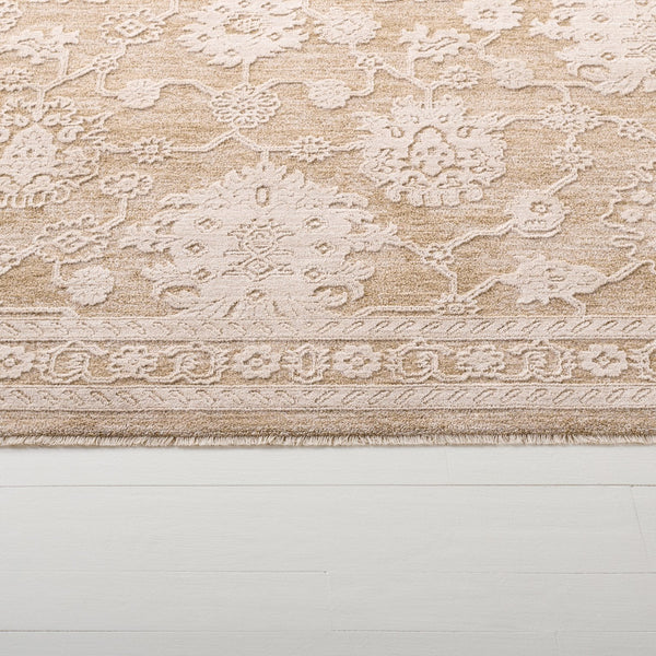 Safavieh Lauren Neutral Beige Ivory 8X10 Area Rug – Low-Profile 3/8" Pile, Power-Loomed Turkey, Durable Polyester LRL1785B-8