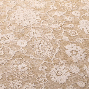 Safavieh Lauren Neutral Beige Ivory 8X10 Area Rug – Low-Profile 3/8" Pile, Power-Loomed Turkey, Durable Polyester LRL1785B-8