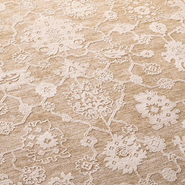 Safavieh Lauren Neutral Beige Ivory 8X10 Area Rug – Low-Profile 3/8" Pile, Power-Loomed Turkey, Durable Polyester LRL1785B-8