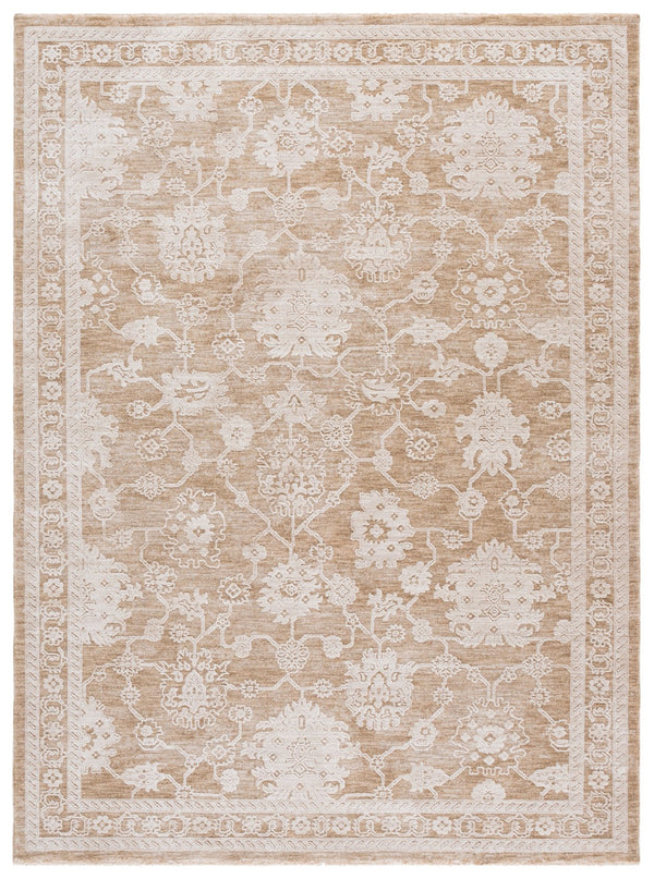 Safavieh Lauren Neutral Beige Ivory 8X10 Area Rug – Low-Profile 3/8" Pile, Power-Loomed Turkey, Durable Polyester LRL1785B-8