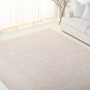 Safavieh Lauren Ralph Carmen Ivory Beige Polyester Area Rug for Living Room or Dining Space LRL1786A-8
