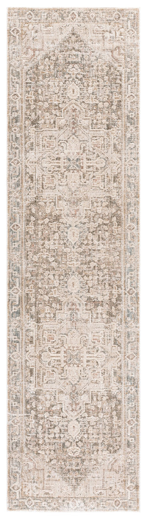 Safavieh Lauren Rosalie 8X10 Grey Beige Ivory Medallion Rug – Power-Loomed Turkey, Plush 3/8" Pile, Durable Elegance LRL1790F-8
