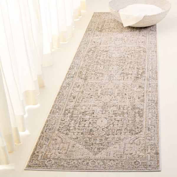 Safavieh Lauren Ralph Rosalie Power-Loomed Polyester Area Rug in Neutral Turkish Style 2'2" x 8' LRL1790F-28