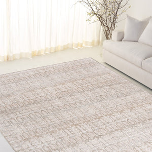 Safavieh Lauren Ralph Rosalie Transitional Lattice Botanical Polyester Area Rug for Living Rooms LRL1791W-8