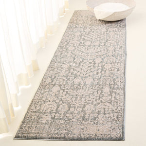 Safavieh Lauren Ralph Rosalie Traditional Blue Ivory Polyester Runner Rug for Hallways LRL1793M-28