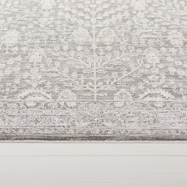 Safavieh Lauren Rosalie Traditional 8X10 Blue Ivory Area Rug – Power-Loomed Comfort, Botanical Geometric Design LRL1793M-8