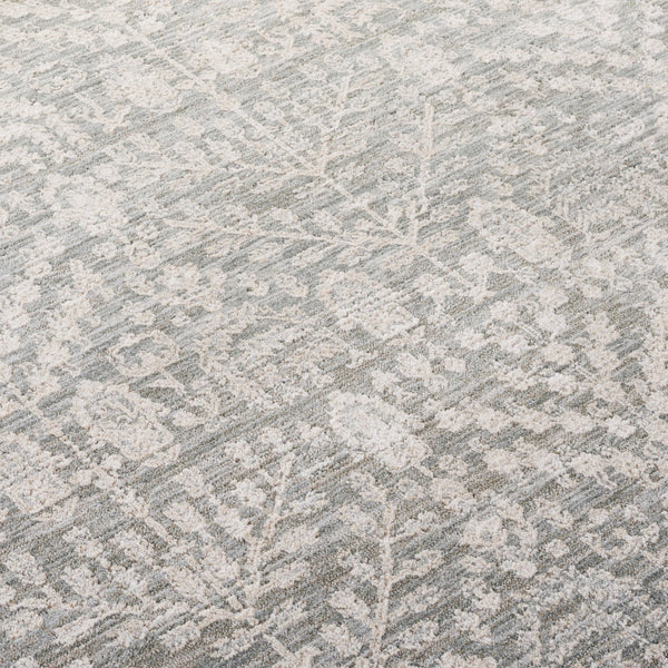 Safavieh Lauren Rosalie Traditional 8X10 Blue Ivory Area Rug – Power-Loomed Comfort, Botanical Geometric Design LRL1793M-8