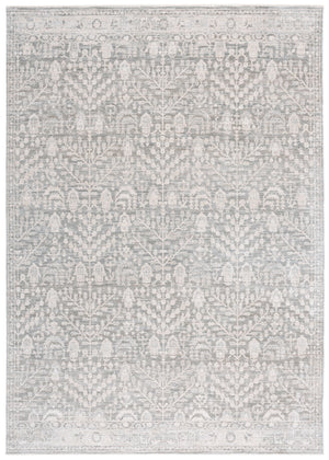 Safavieh Lauren Rosalie Traditional 8X10 Blue Ivory Area Rug – Power-Loomed Comfort, Botanical Geometric Design LRL1793M-8