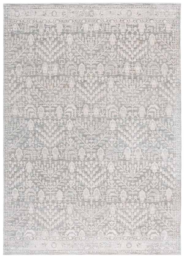 Safavieh Lauren Rosalie Traditional 8X10 Blue Ivory Area Rug – Power-Loomed Comfort, Botanical Geometric Design LRL1793M-8