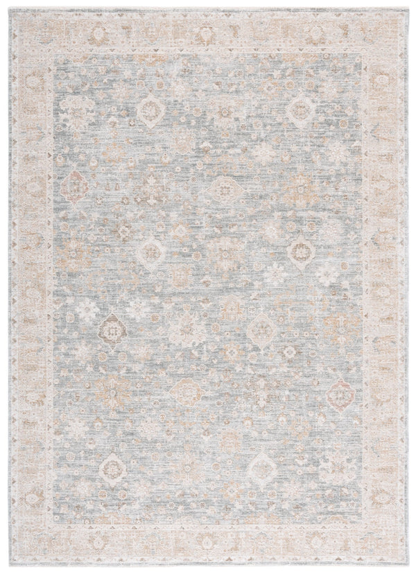 Safavieh Lauren Rosalie 8X10 Distressed Traditional Area Rug In Blue Beige Ivory – Soft Low Pile, Durable Turkey Crafted LRL1798M-8