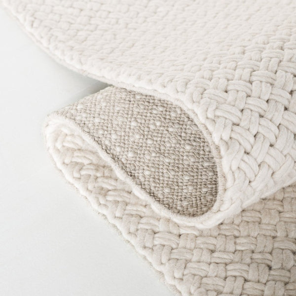 Safavieh Lrl Handwoven Ivory Wool Runner for Hallways with Soft Textured Farmhouse Appeal 5'-0" x 8'-0" LRL1801A-5