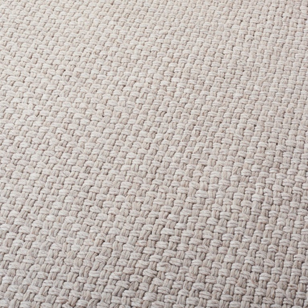 Safavieh Lrl Handwoven Beige Runner Rug Soft PET Cotton Blend Hallway and Bedroom Accent 5'-0" x 8'-0" LRL1801B-5