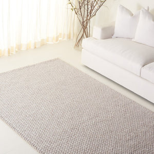 Safavieh Lrl Handwoven Beige Runner Rug Soft PET Cotton Blend Hallway and Bedroom Accent 6'-0" x 9'-0" LRL1801B-6