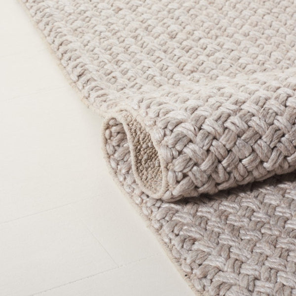Safavieh Lrl Handwoven Beige Runner Rug Soft PET Cotton Blend Hallway and Bedroom Accent 8'-0" x 10'-0" LRL1801B-8