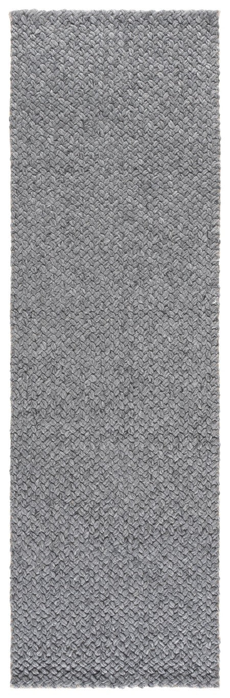Safavieh Lrl Callum Handwoven Grey Runner Rug Soft PET Cotton Blend for Hallways and Entryways 2'-3" x 8'-0" LRL1801F-28