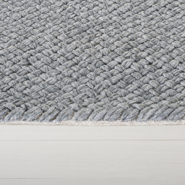 Safavieh Lrl Callum Handwoven Grey Runner Rug Soft PET Cotton Blend for Hallways and Entryways 6'-0" x 9'-0" LRL1801F-6