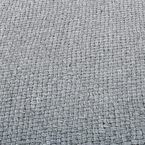 Safavieh Lrl Callum Handwoven Grey Runner Rug Soft PET Cotton Blend for Hallways and Entryways 7'-0" x 7'-0" LRL1801F-7SQ