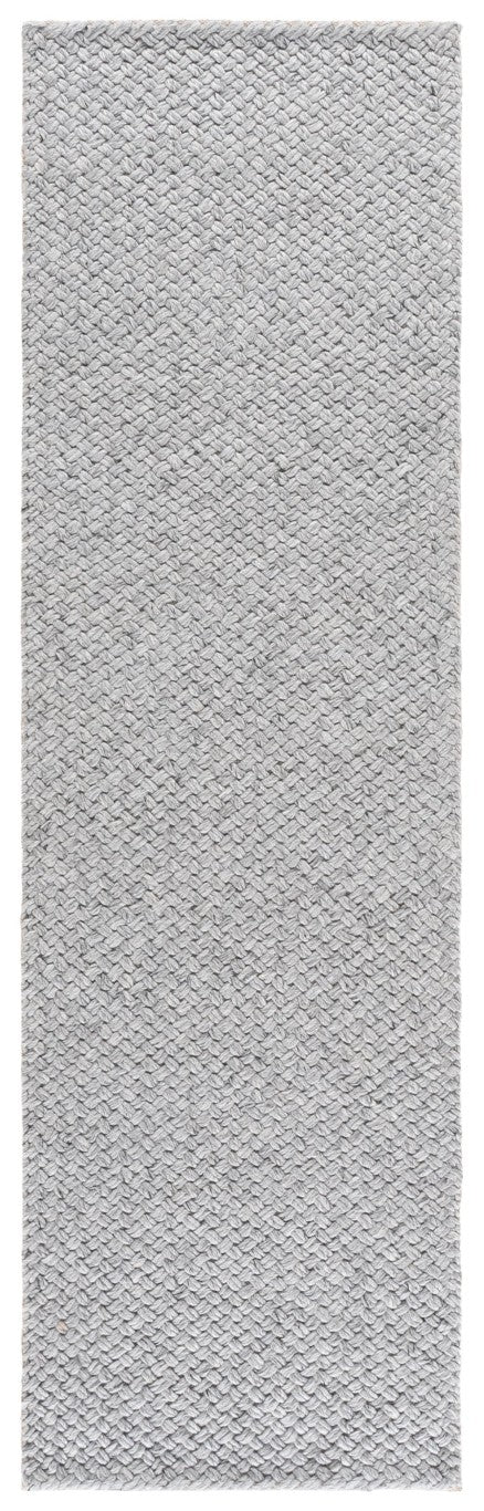 Safavieh Lrl Callum Handwoven Herringbone Runner Eco Friendly Silver Tones for Hallways 2'-3" x 8'-0" LRL1801G-28