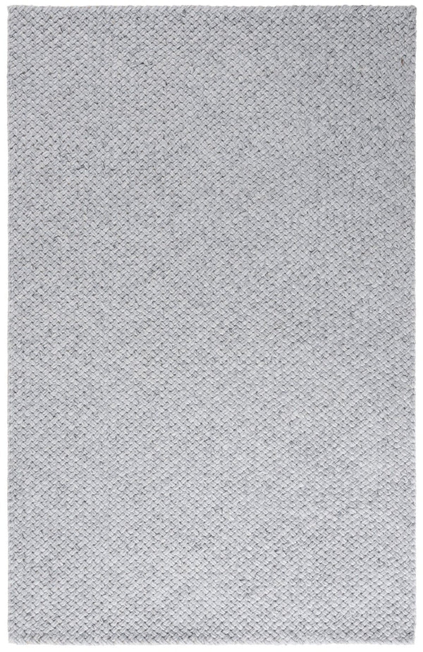 Safavieh Lrl Callum Handwoven Herringbone Runner Eco Friendly Silver Tones for Hallways 5'-0" x 8'-0" LRL1801G-5